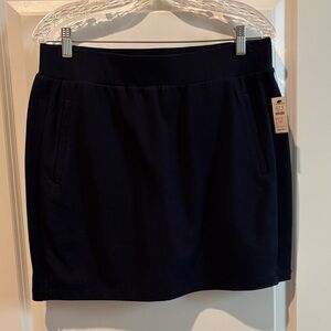 Talbots Navy Skort